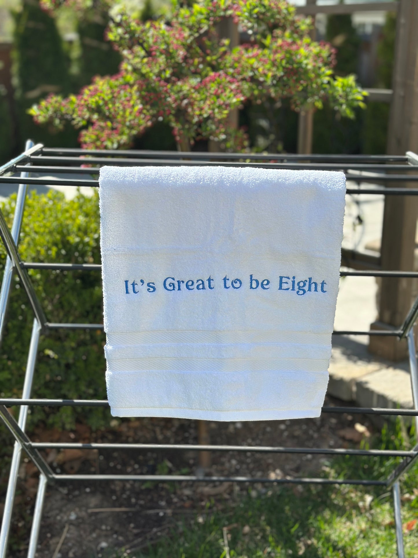 It's Great to be Eight Towel