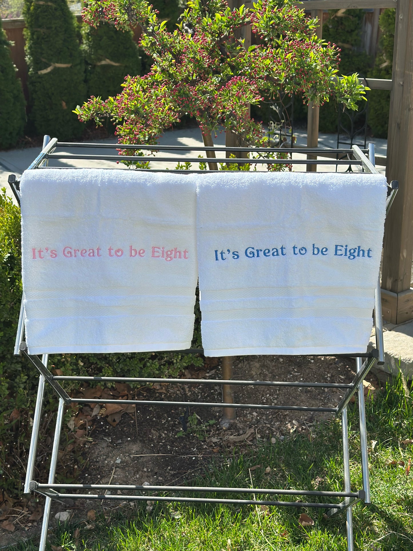 It's Great to be Eight Towel