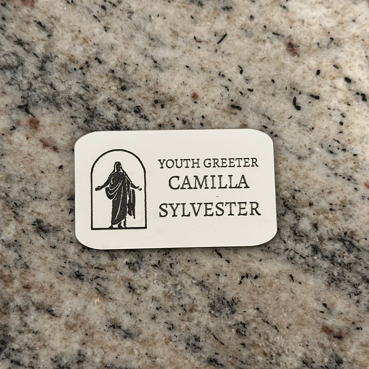 Youth Greeter Nametag