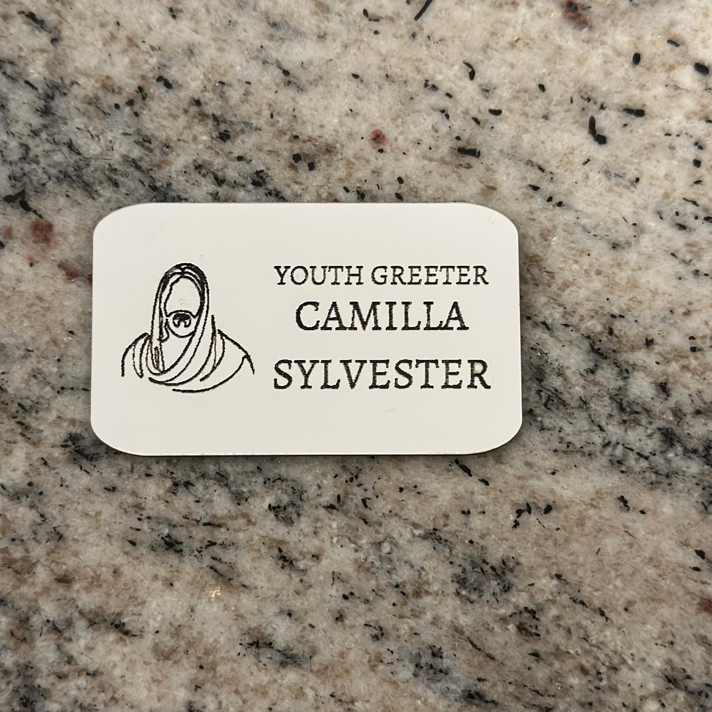 Youth Greeter Nametag
