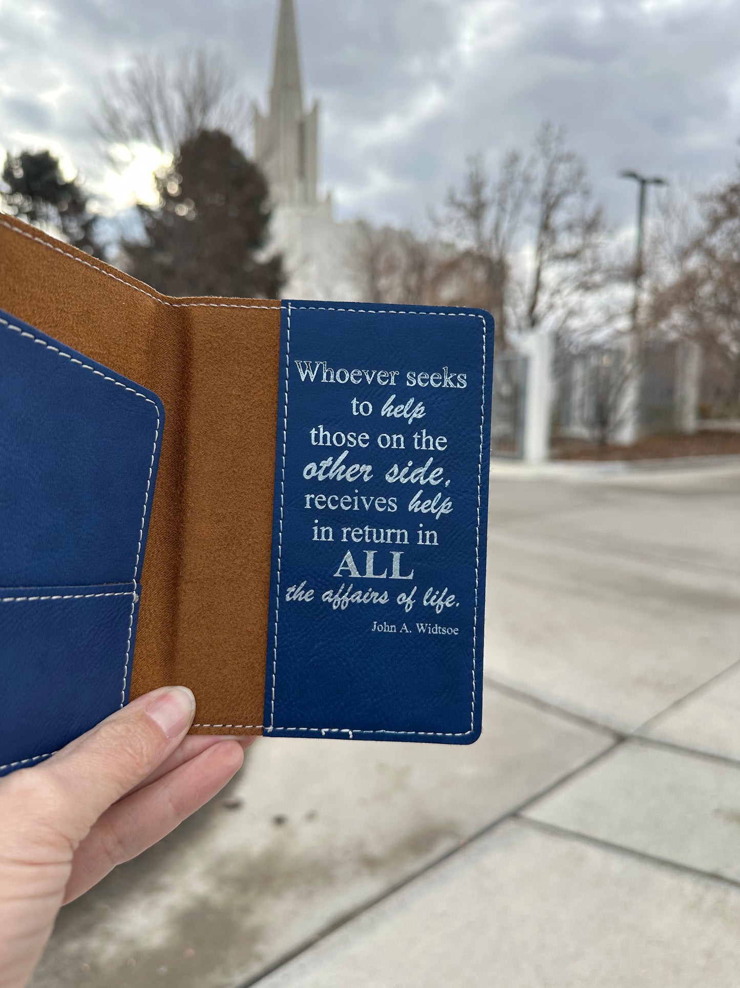 Temple Name/Recommend Holder