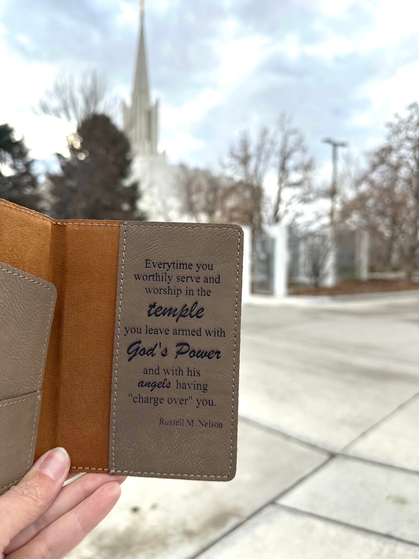 Temple Name/Recommend Holder
