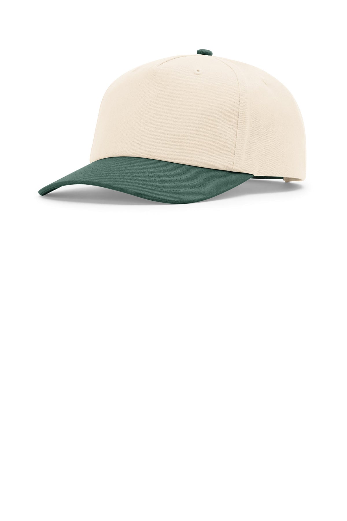 Richardson 5-Panel Relaxed Gramps Cream and Green